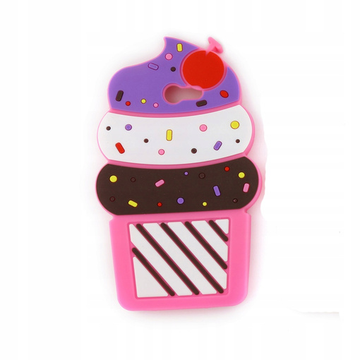 ETUI FUTERAŁ OBUDOWA iPhone X/XS Babeczka Ciastko