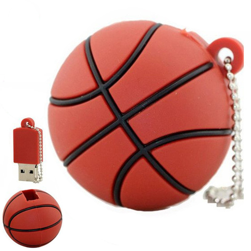 PENDRIVE USB SZYBKI FLASH DRIVE ULTRA PAMIĘĆ ZAWIESZKA PIŁKA KOSZYKOWA 64GB