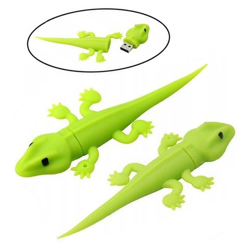 PENDRIVE USB SZYBKI FLASH DRIVE ULTRA PAMIĘĆ ZAWIESZKA PEN JASZCZURKA 32GB