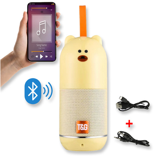 GŁOŚNIK BLUETOOTH BEZPRZEWODOWY PRZENOŚNY MOBILNY FM BT USB RADIO CHARGE TG502
