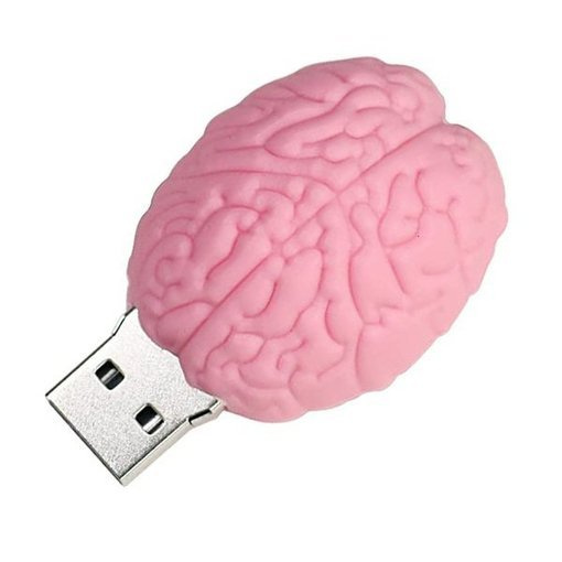 PENDRIVE USB SZYBKI FLASH DRIVE ULTRA PAMIĘĆ ZAWIESZKA PREZENT MÓZG 64GB