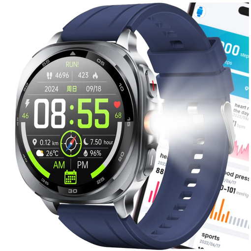 SMARTWATCH ZEGAREK WATCH MENU PL DAMSKI MĘSKI ROZMOWY SPORT POLSKIE PULS TS400