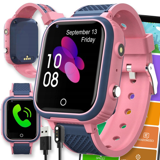 SMARTWATCH ZEGAREK DLA DZIECI GPS GSM MINI LOKALIZATOR SIM APARAT WODOODPORNY G4CQ