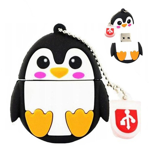 PENDRIVE USB SZYBKI FLASH DRIVE ULTRA PAMIĘĆ ZAWIESZKA PREZENT PINGWIN 32GB