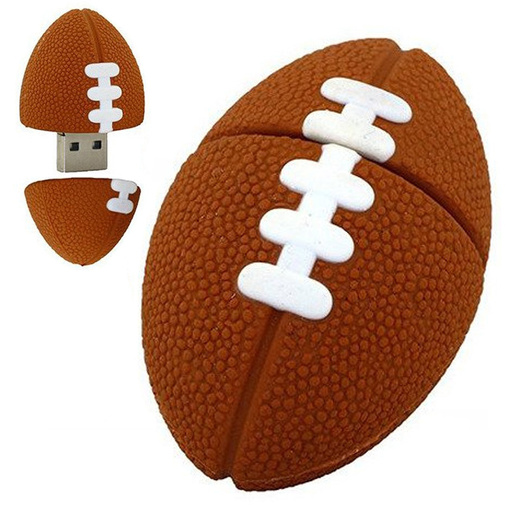 PENDRIVE USB SZYBKI FLASH DRIVE ULTRA PAMIĘĆ ZAWIESZKA PEN PIŁKA RUGBY 32GB