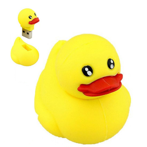 PENDRIVE USB SZYBKI FLASH DRIVE ULTRA PAMIĘĆ ZAWIESZKA PREZENT KACZKA 64GB