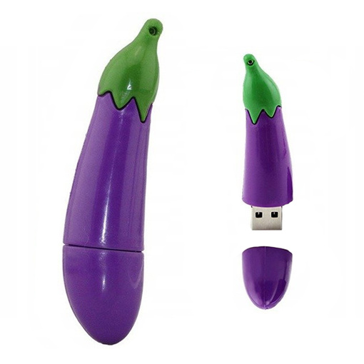 PENDRIVE USB SZYBKI FLASH DRIVE ULTRA PAMIĘĆ ZAWIESZKA PEN BAKŁAŻAN 64GB