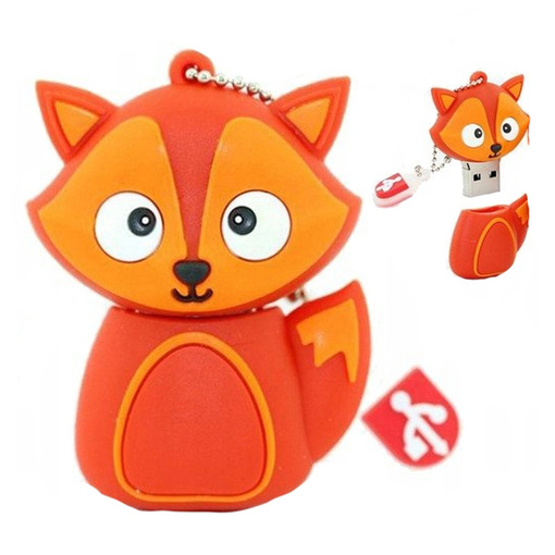 PENDRIVE USB SZYBKI FLASH DRIVE ULTRA PAMIĘĆ ZAWIESZKA PREZENT PEN LIS 64GB