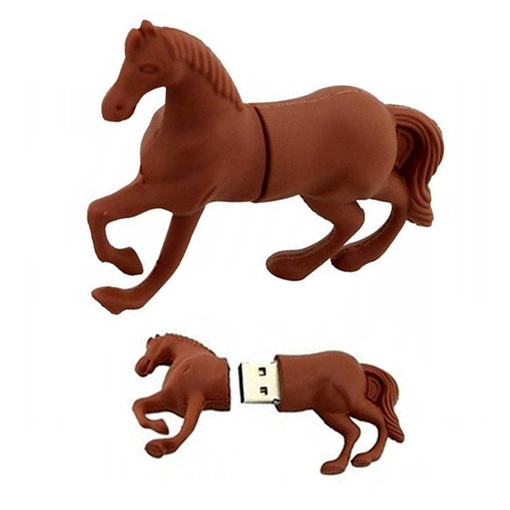 PENDRIVE USB SZYBKI FLASH DRIVE ULTRA PAMIĘĆ ZAWIESZKA PREZENT KONIK 16GB