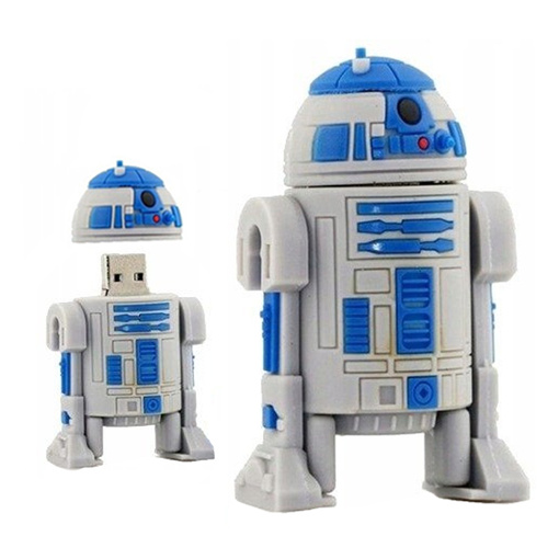 PENDRIVE USB SZYBKI FLASH DRIVE ULTRA PAMIĘĆ ZAWIESZKA POSTAĆ Z FILMU R2D2 32GB
