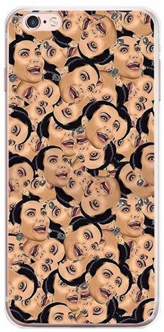 Etui Case Silikon iPhone 6 6s Kim Kardashian