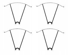 OSŁONA OSŁONY NA ŚMIGŁA DRON X13S KOMPLET 4 SZT