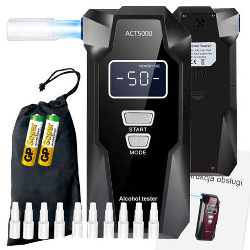 ALKOMAT ACT5000 LCD Precyzyjny Elektrochemiczny