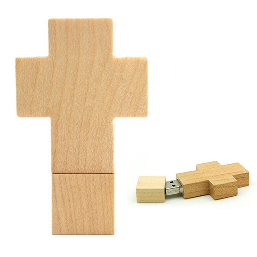 PENDRIVE USB SZYBKI FLASH DRIVE ULTRA PAMIĘĆ ZAWIESZKA PREZENT KRZYŻ 64GB