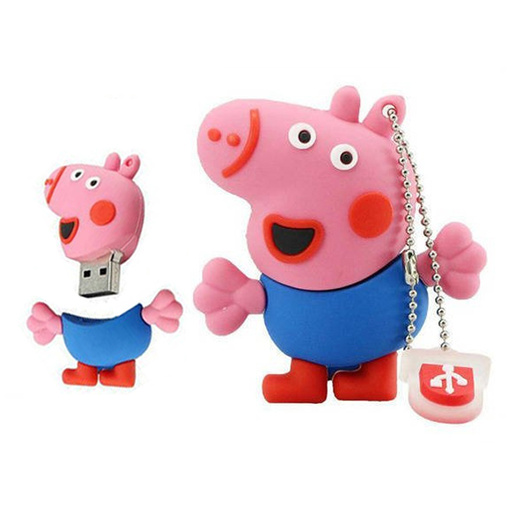 PENDRIVE USB SZYBKI FLASH DRIVE ULTRA PAMIĘĆ ZAWIESZKA PREZENT GEORGE 16GB