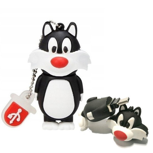 PENDRIVE USB SZYBKI FLASH DRIVE ULTRA PAMIĘĆ ZAWIESZKA PEN SYLWESTER 64GB