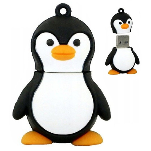 PENDRIVE USB SZYBKI FLASH DRIVE ULTRA PAMIĘĆ ZAWIESZKA PREZENT PINGWIN 16GB