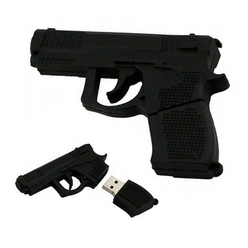 PENDRIVE USB SZYBKI FLASH DRIVE ULTRA PAMIĘĆ ZAWIESZKA PEN PISTOLET 64GB