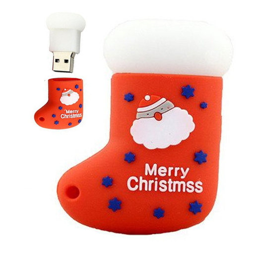 PENDRIVE USB SZYBKI FLASH DRIVE ULTRA PAMIĘĆ ZAWIESZKA PREZENT SKARPETA 8GB