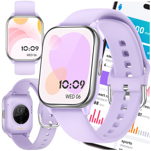 SMARTWATCH WATCH ZEGAREK SPORTOWY SMARTBAND WODOODPORNY PULSOMETR SPORT KT73S