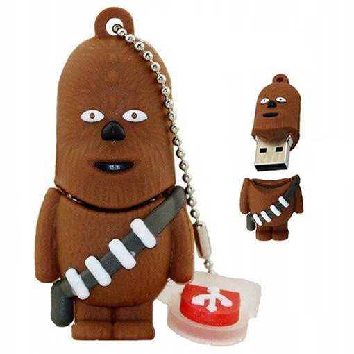 PENDRIVE USB SZYBKI FLASH DRIVE ULTRA PAMIĘĆ ZAWIESZKA POSTAĆ Z FILMU CHEWBACCA 64GB