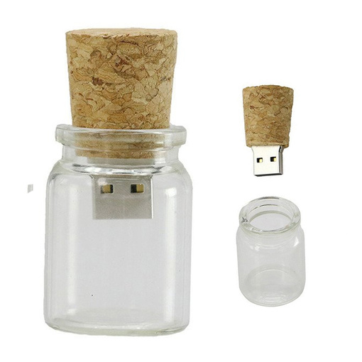 PENDRIVE USB SZYBKI FLASH DRIVE ULTRA PAMIĘĆ ZAWIESZKA PREZENT SŁOIK 64GB