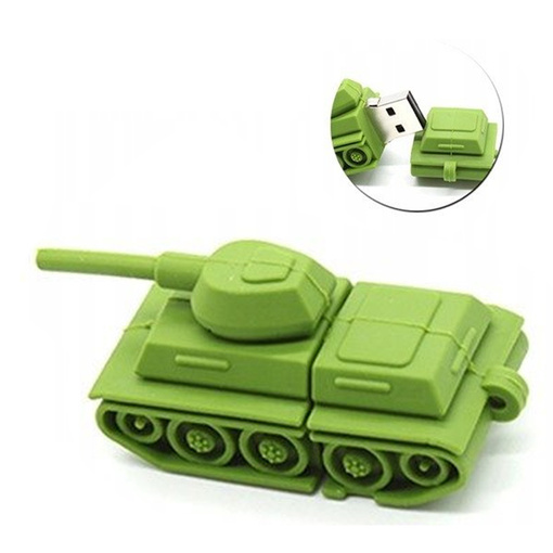 PENDRIVE USB SZYBKI FLASH DRIVE ULTRA PAMIĘĆ ZAWIESZKA PREZENT CZOŁG 64GB