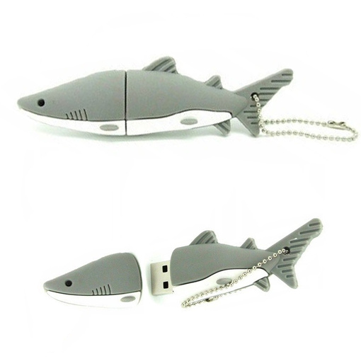 PENDRIVE USB SZYBKI FLASH DRIVE ULTRA PAMIĘĆ ZAWIESZKA PREZENT REKIN 8GB