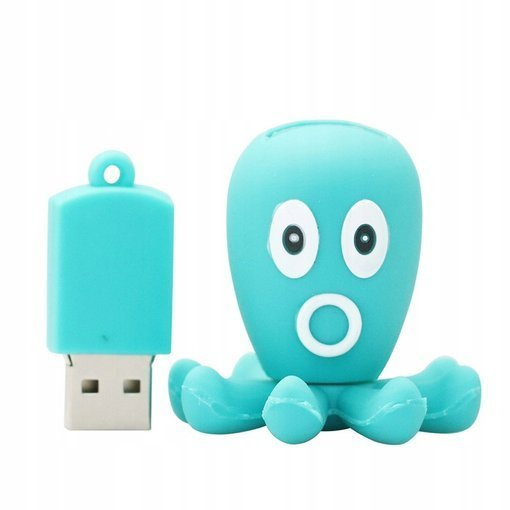 PENDRIVE USB SZYBKI FLASH DRIVE ULTRA PAMIĘĆ ZAWIESZKA PEN OŚMIORNICA 64GB