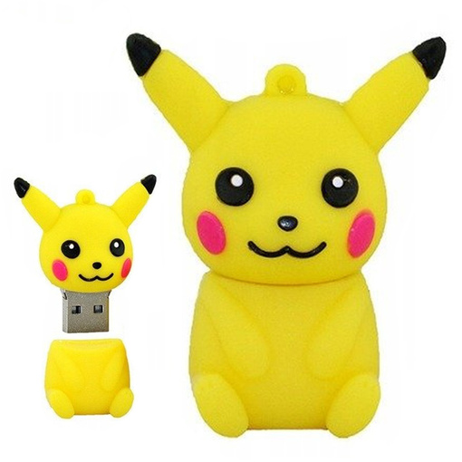 PENDRIVE USB SZYBKI FLASH DRIVE ULTRA PAMIĘĆ ZAWIESZKA PREZENT PIKACHU 64GB