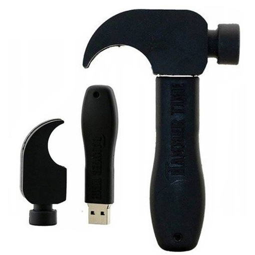 PENDRIVE USB SZYBKI FLASH DRIVE ULTRA PAMIĘĆ ZAWIESZKA PREZENT MŁOTEK 64GB