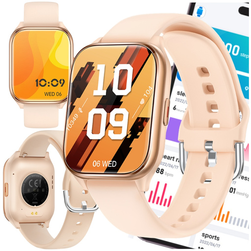 SMARTWATCH WATCH ZEGAREK SPORTOWY SMARTBAND WODOODPORNY PULSOMETR SPORT KT73S