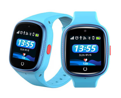 SMARTWATCH ZEGAREK DLA DZIECI GPS GSM LOKALIZATOR APARAT WODOODPORNY NIEBIESKI LT06