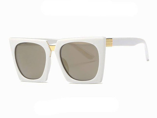 OKULARY PRZECIWSŁONECZNE AEVOGUE RETRO BIAŁE