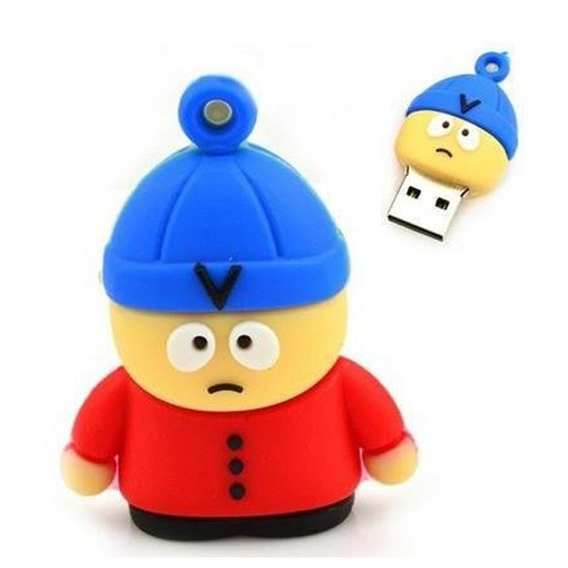 PENDRIVE USB SZYBKI FLASH DRIVE ULTRA PAMIĘĆ ZAWIESZKA PREZENT CARTMAN 64GB